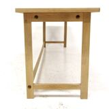 Scandinavian oak bench, Sweden, 1960
