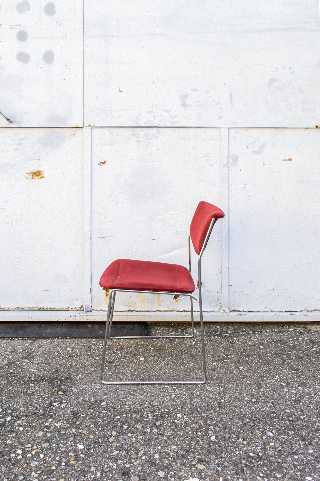 Sedie impilabili Bonomia Italia Anni '70