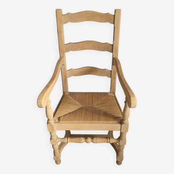 Wooden armchair