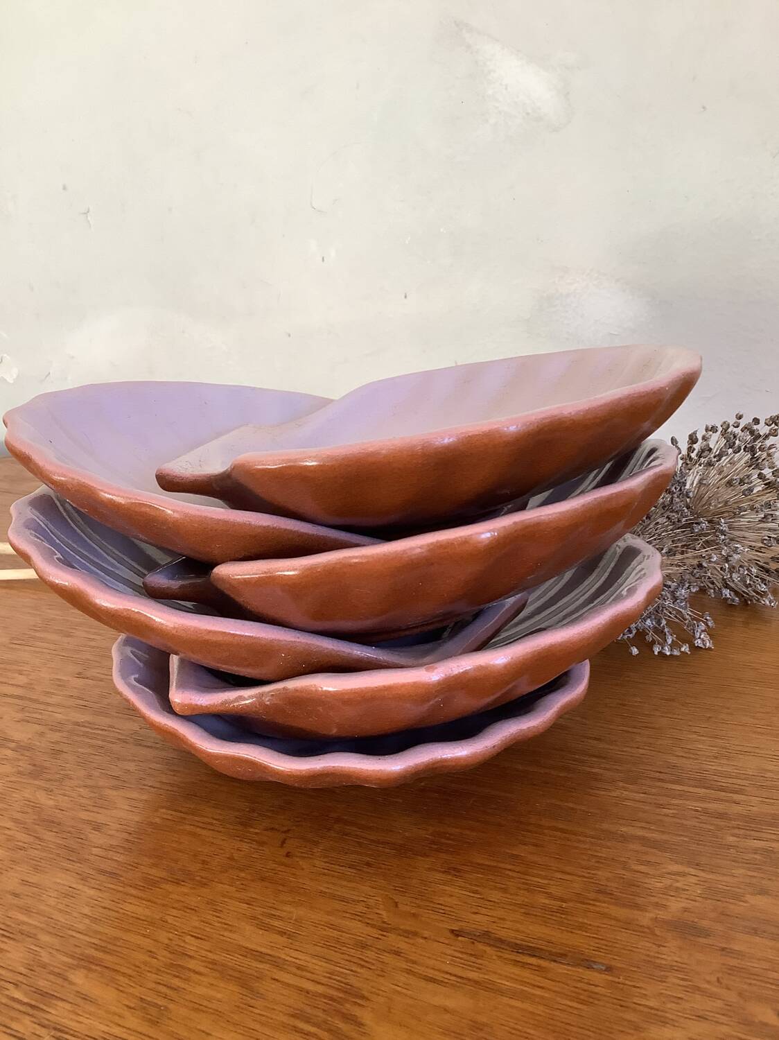 6 scallops Emile Henry