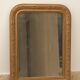 Miroir cadre doré en plâtre 76cm x 57cm