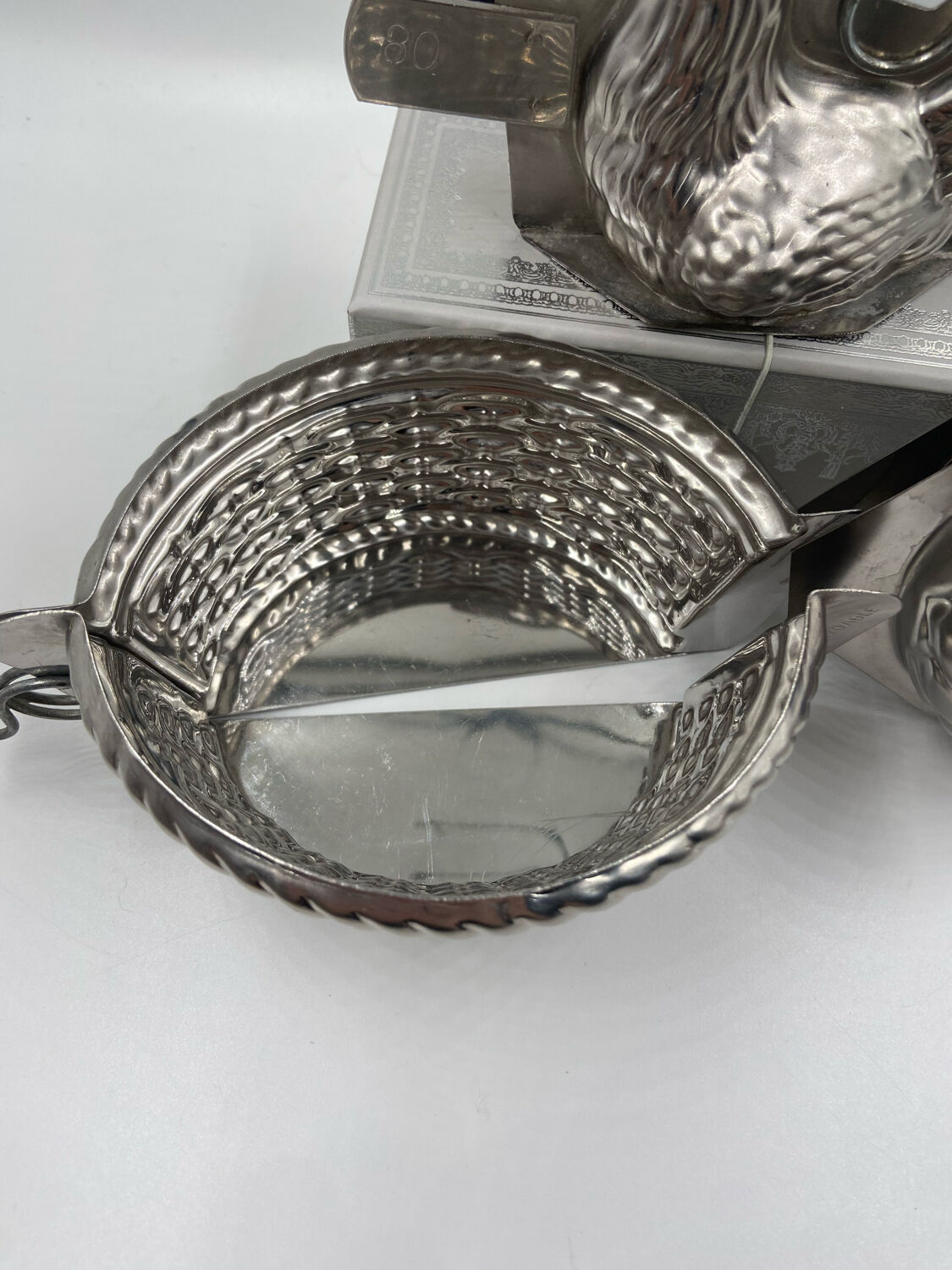 Set of three easter chocolate molds