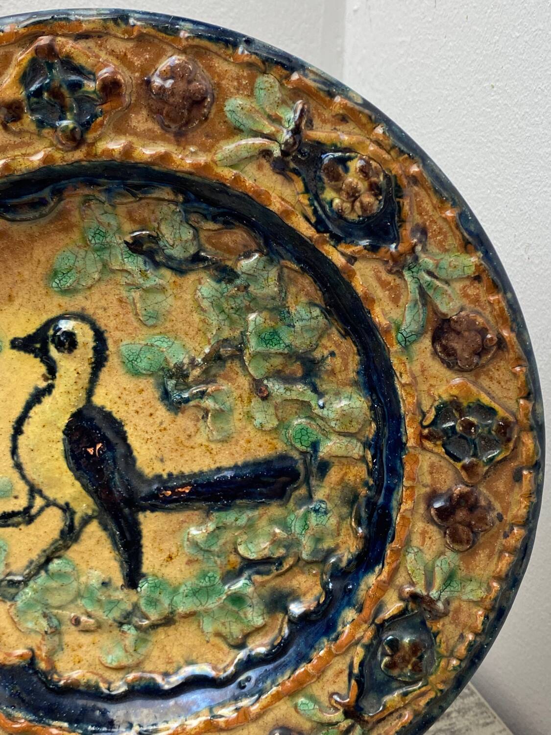 Old Troita Popa Savu ceramic plate