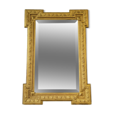 Golden mirror 93x63cm