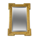 Miroir doré 93x63cm