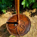 Large wooden lamp base