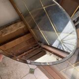Miroir ancien biseauté