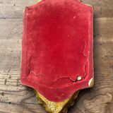 Small antique baroque mirror