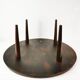 Round mid-century rosewood coffee table, Silkeborg, Denmark, 1960s.