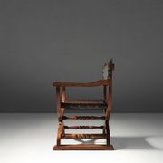 Antique Neo-Renaissance Throne Chair, France 1890s