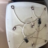 Suspended glass luminaire
