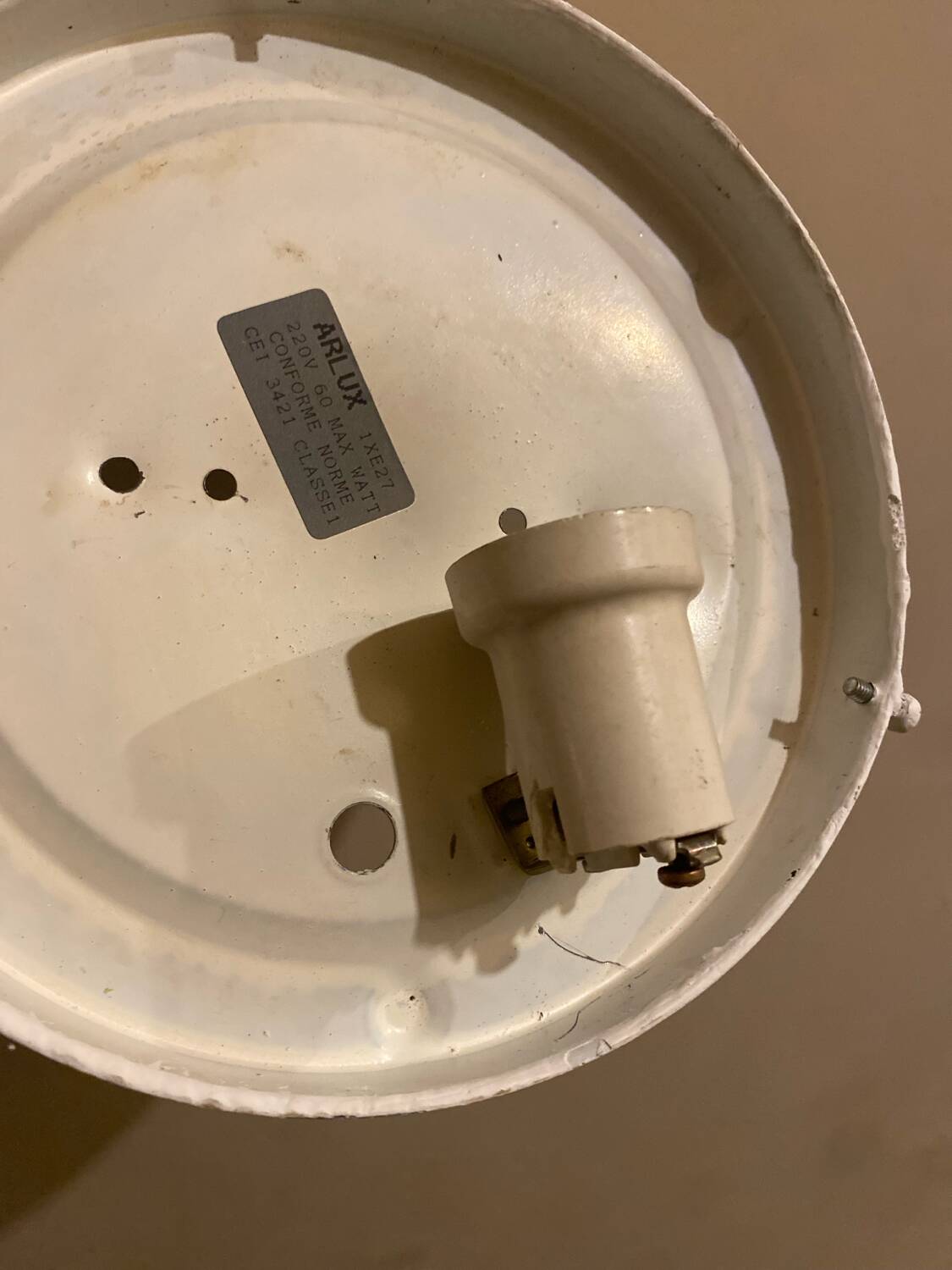 Art Deco ceiling sconces