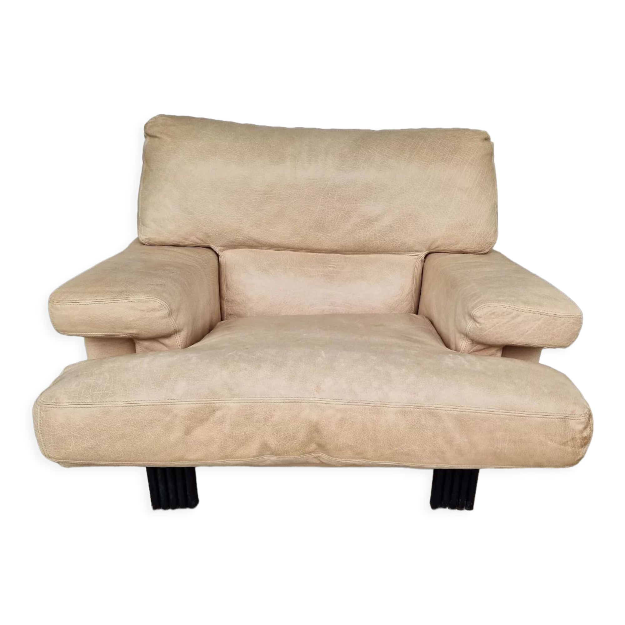 Salon vintage canapé et deux fauteuils