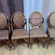 Chaises bistrot rotin
