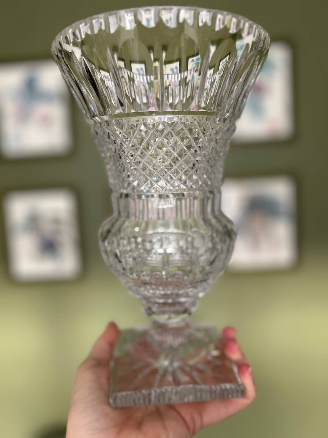 Medici crystal vase