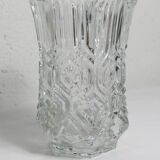 Exagon space age vase 1960 molded glass