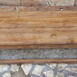 Old Burmese teak bench