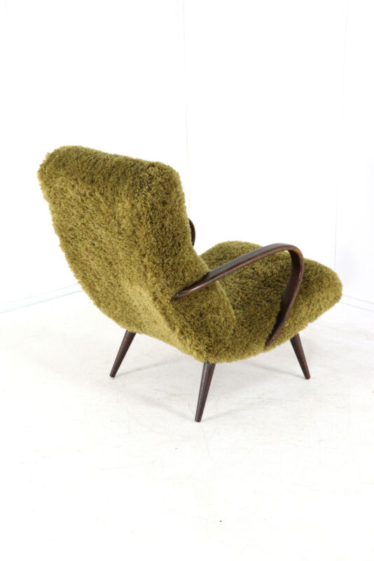 Doodly armchair - mid century modern - one off a kind upholstery