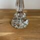 Vintage crystal and chrome lamp, France 1940