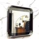 Vintage Wall Mirror in Steel and Bakelite, 1970s