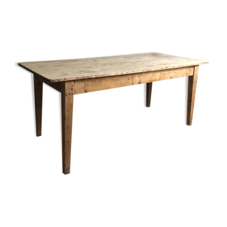 Table de ferme en chêne