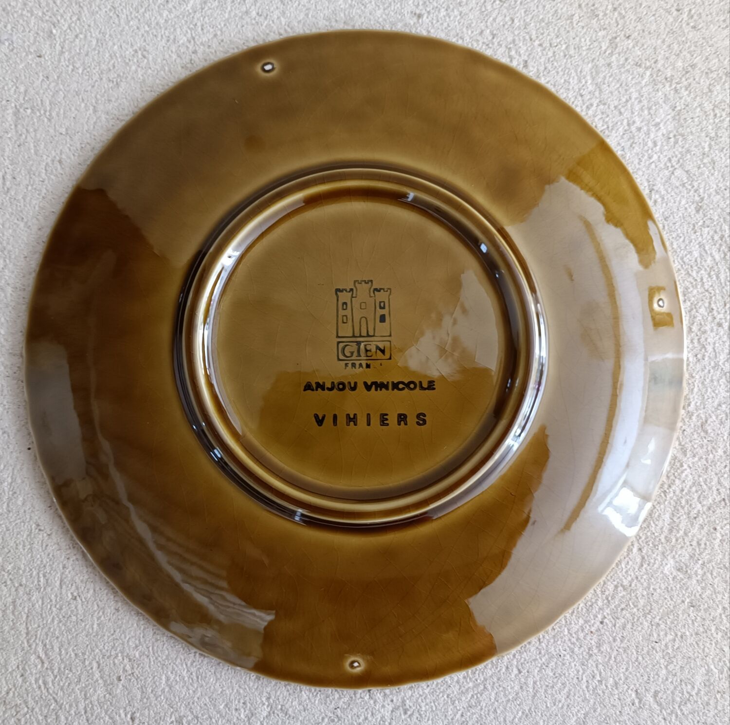 Assiette château de Gien