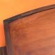 Art deco serving tray rosewood veneer / side handles
