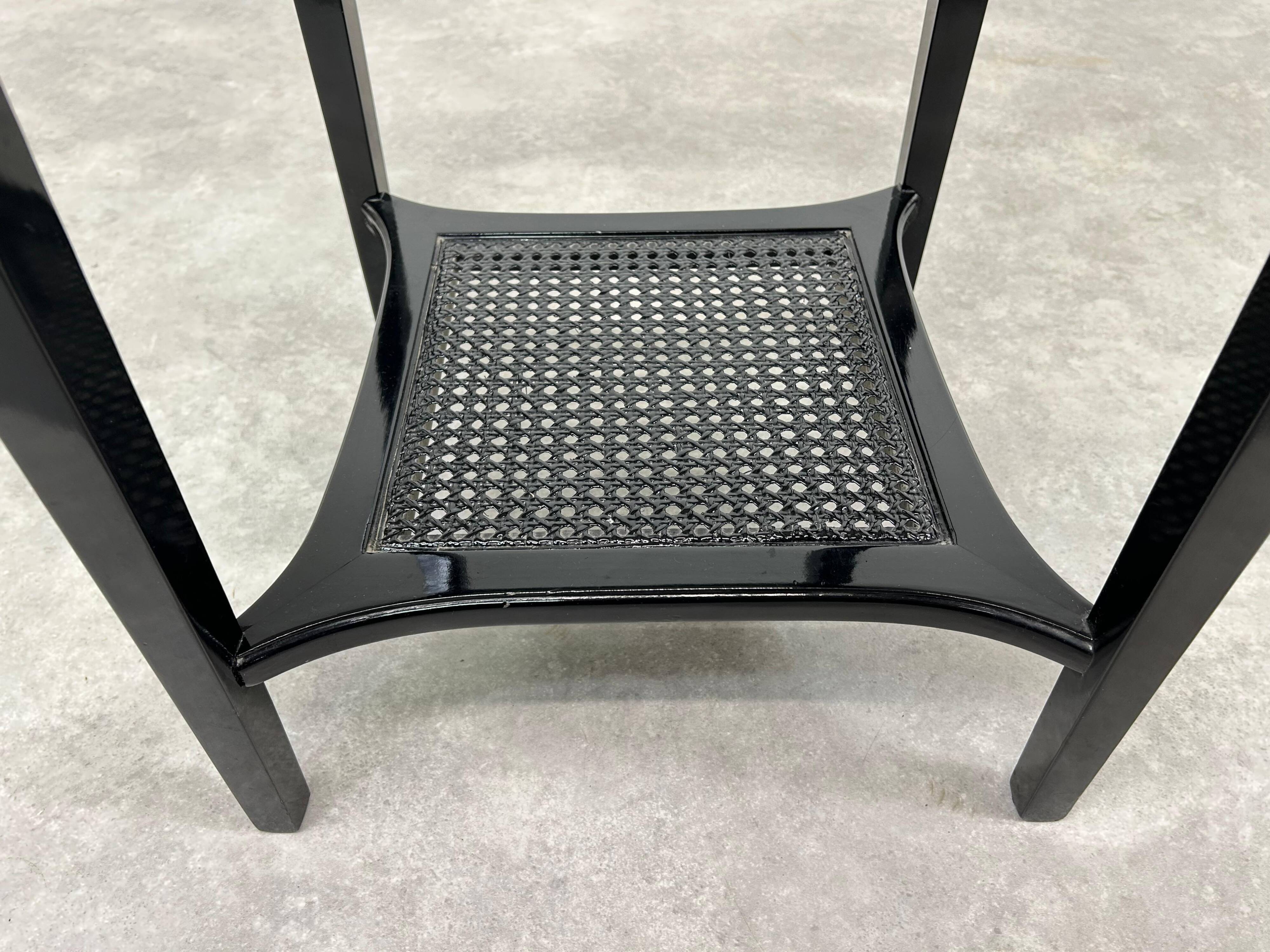 Black Art Nouveau side table