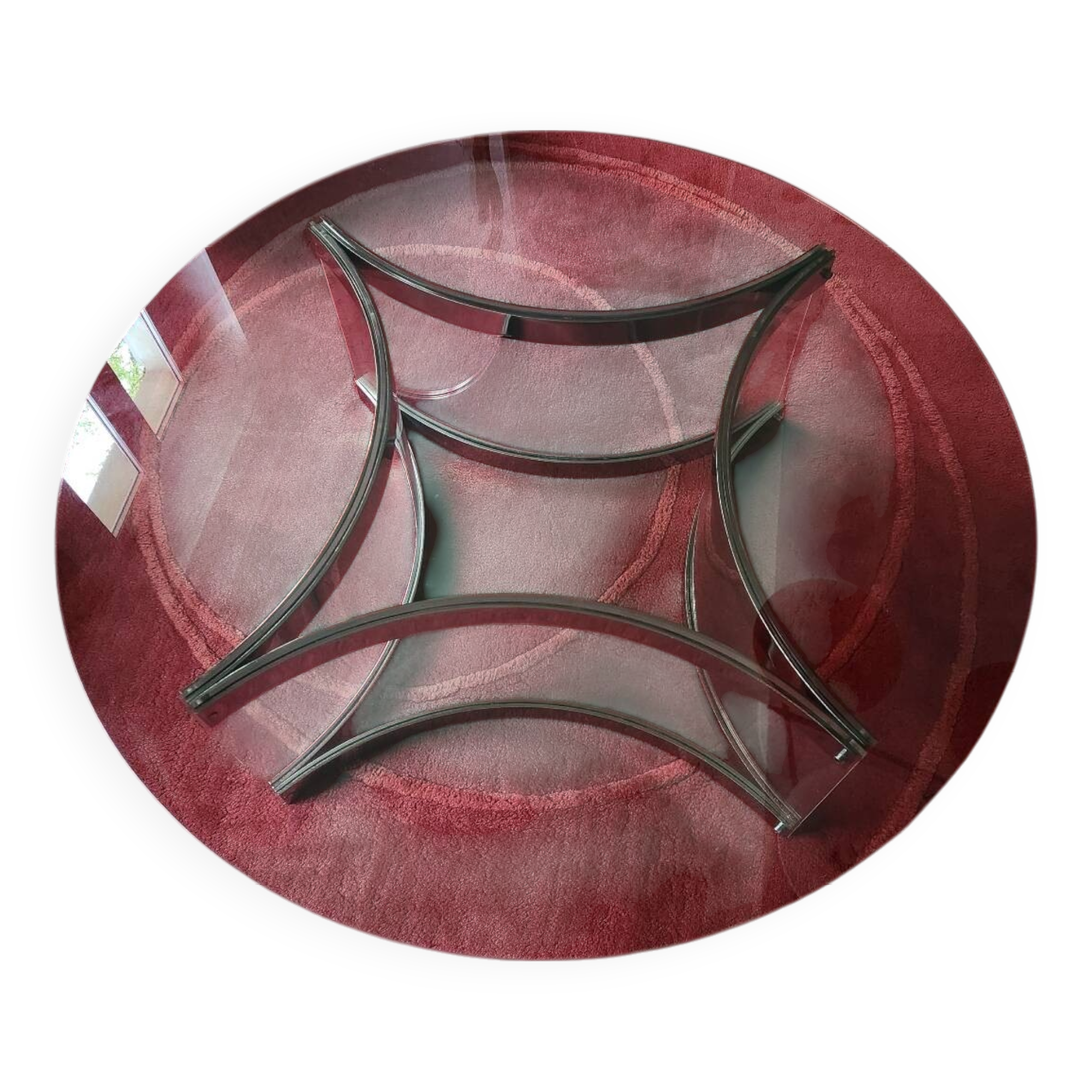 Coffee table by Alessandro Albrizzi from the 1970s.