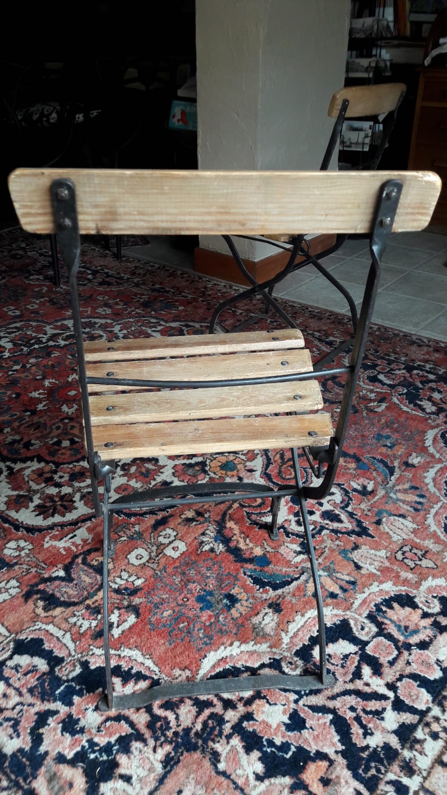 Lot de 6 chaises pliantes de terrasse de brasserie