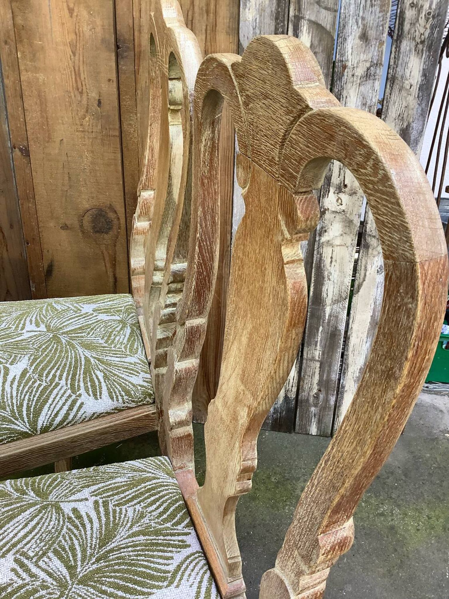 Lot de deux chaises Baroque Suedois