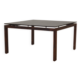 Table basse en palissandre, design danois, années 1970, production : Danemark