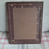 Ancient painting depicting a street in Lugano, Switzerland.