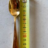 Vintage golden teaspoons