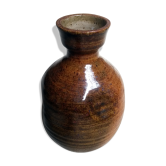 Craft ceramic vase for Ikebana