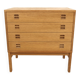 Scandinavian oak chest of drawers, Sweden, 1960