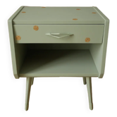 Vintage bedside table 50 feet compass for child