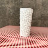 White opaline vase