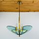 Vintage glass pendant lamp by Fontana Arte, Italy, 1950s.