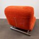 Chauffeuse vintage orange