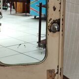 Metal medicine cabinet mirror