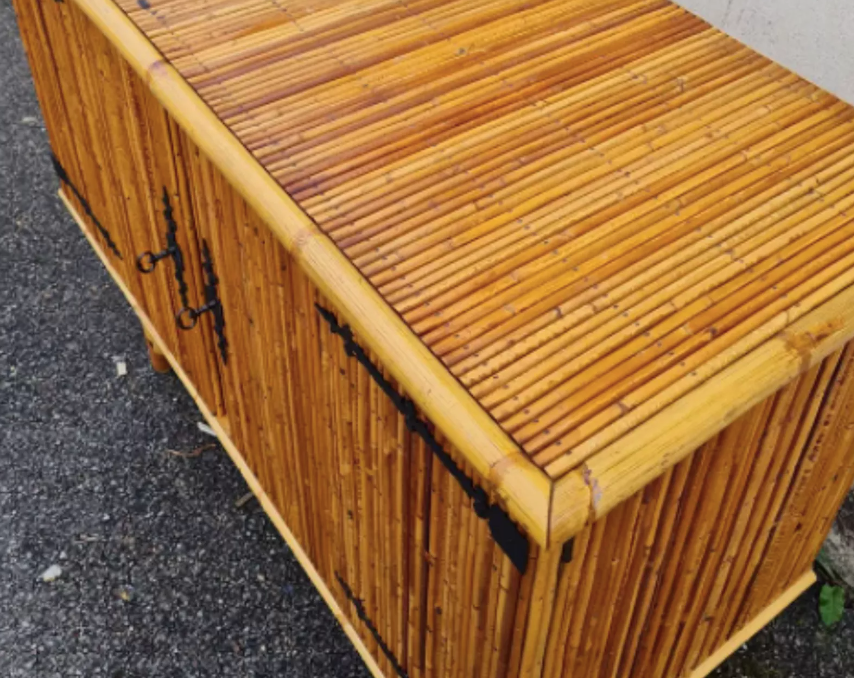 Rattan buffet 1950