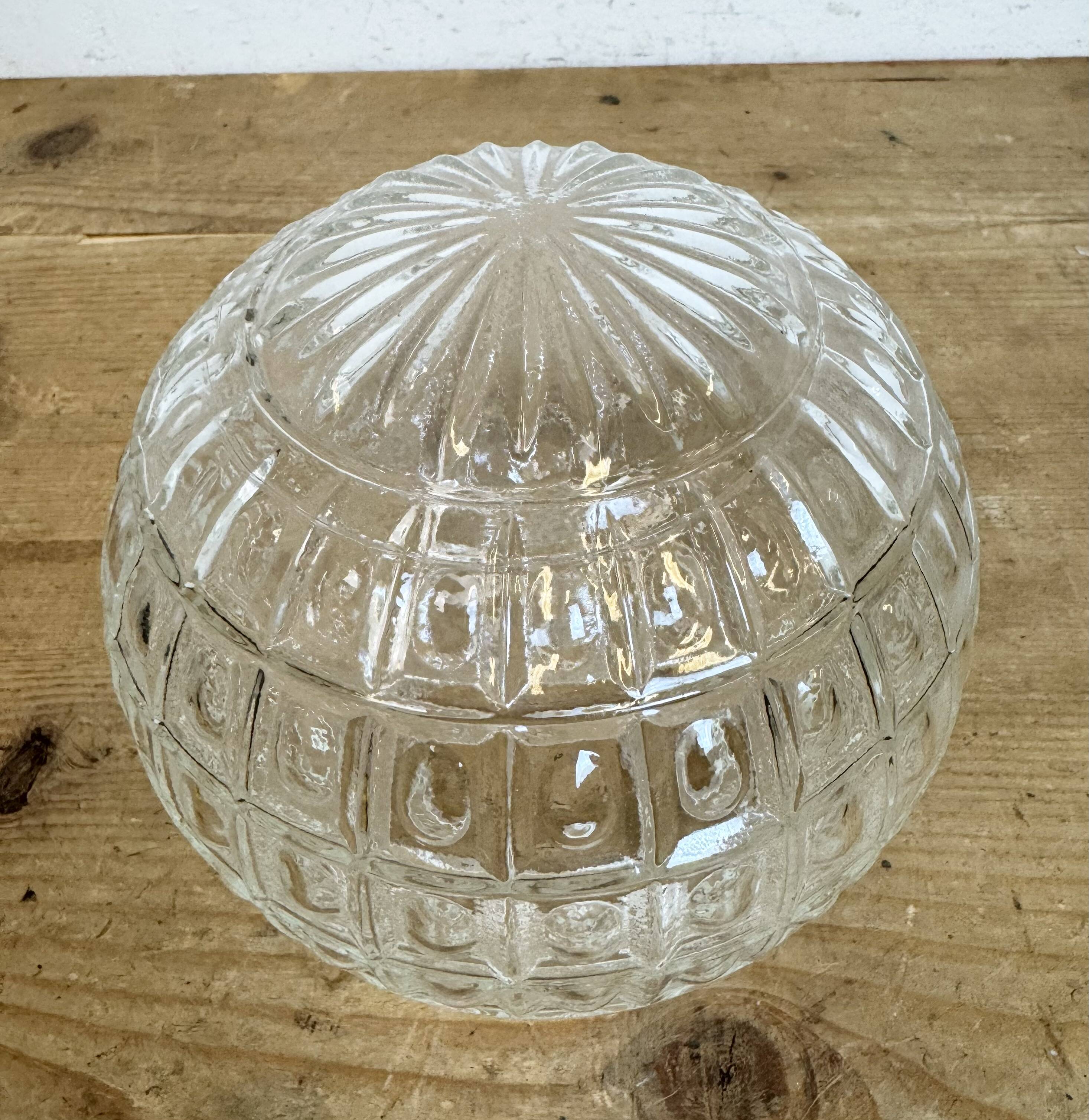 Vintage White Porcelain Pendant Light, 1970s