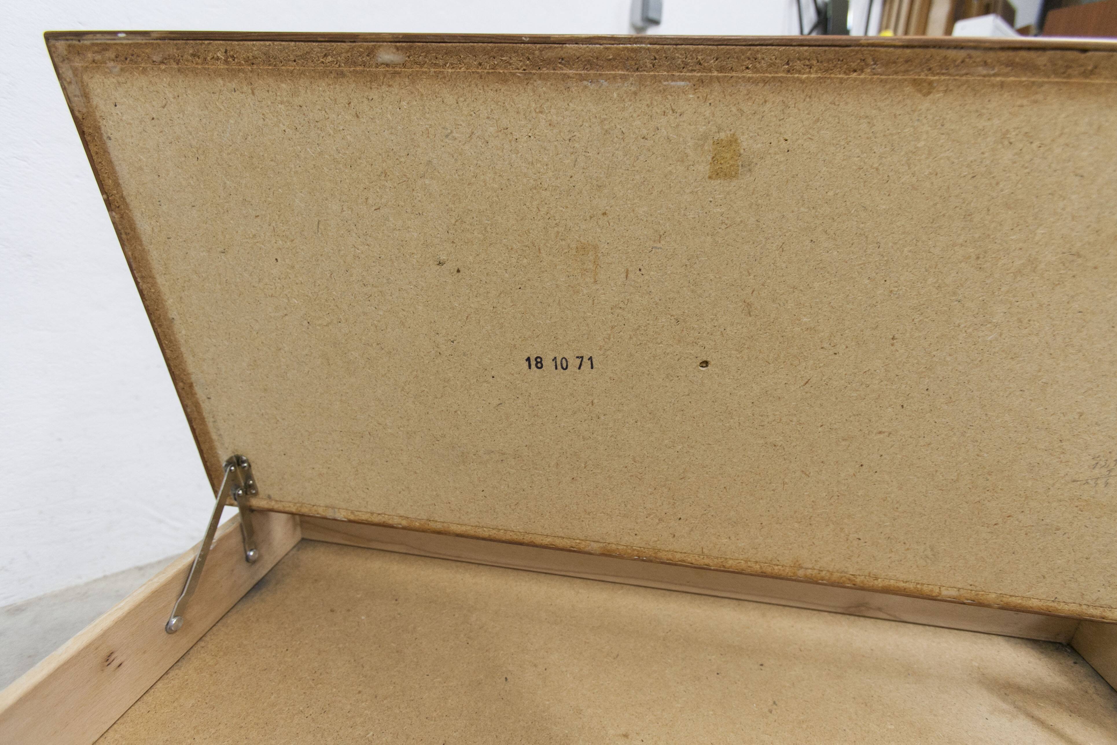 1970 wooden kitchen corner bench set