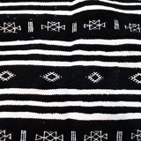 Black carpet, Moroccan carpet, Berber wool carpet