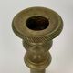 PAIR OF CANDLE HOLDERS PERIOD RESTORATION 19TH BRONZE GILDED CISELE GUILLAUCHE
