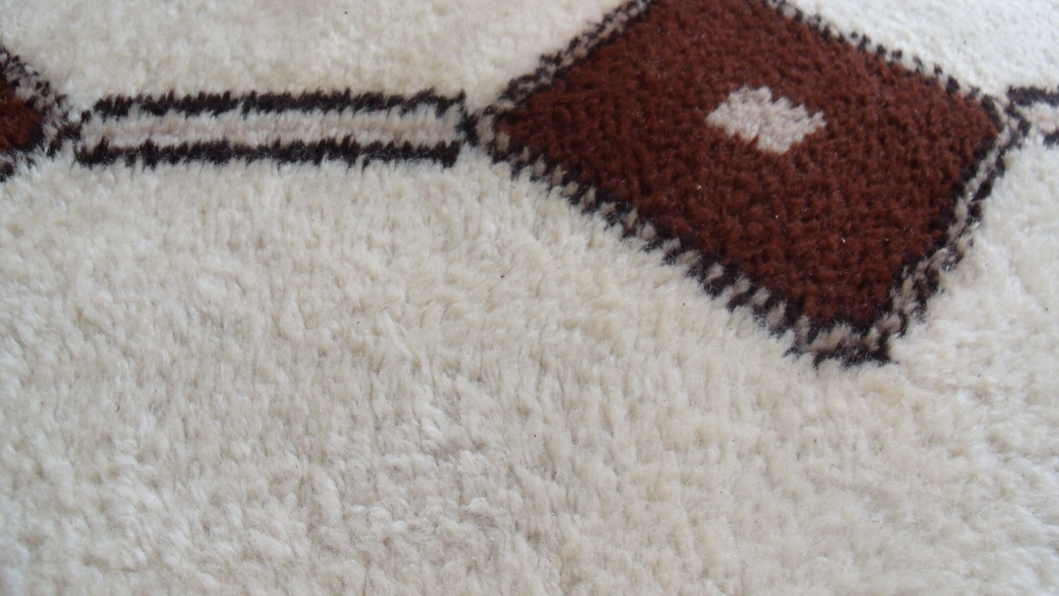 Carpet wool style ethnic 104 x 198