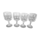 Lot de 4  petits verres  anciens