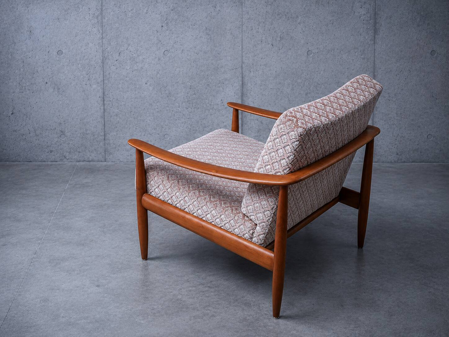 Pair of Scandinavian armchairs by Carl Straub - Vintage 1950s 1960s