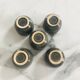Set of 5 small vintage ceramic candlesticks